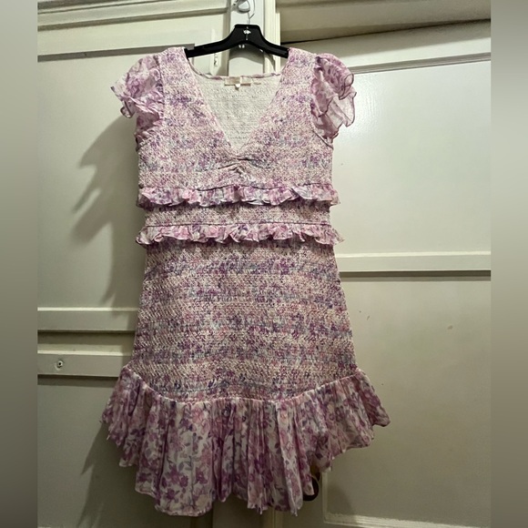 Loveshackfancy Sonora ruffle mini dress size Large NWOT - Picture 6 of 16